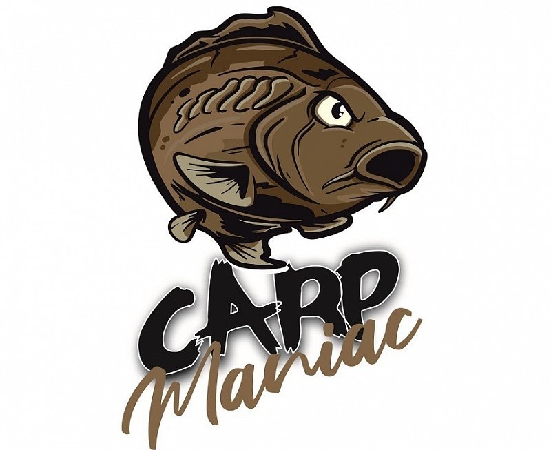 Nálepka Maniac Carp